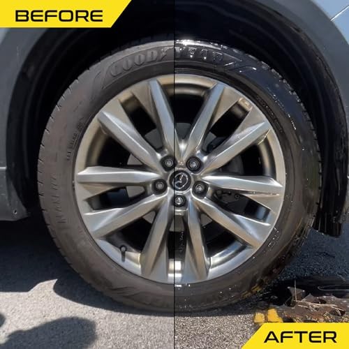 Wheel & Tire Cleaner – Removes Brake Dust and Dirt, Quickly Shines 16 fl oz