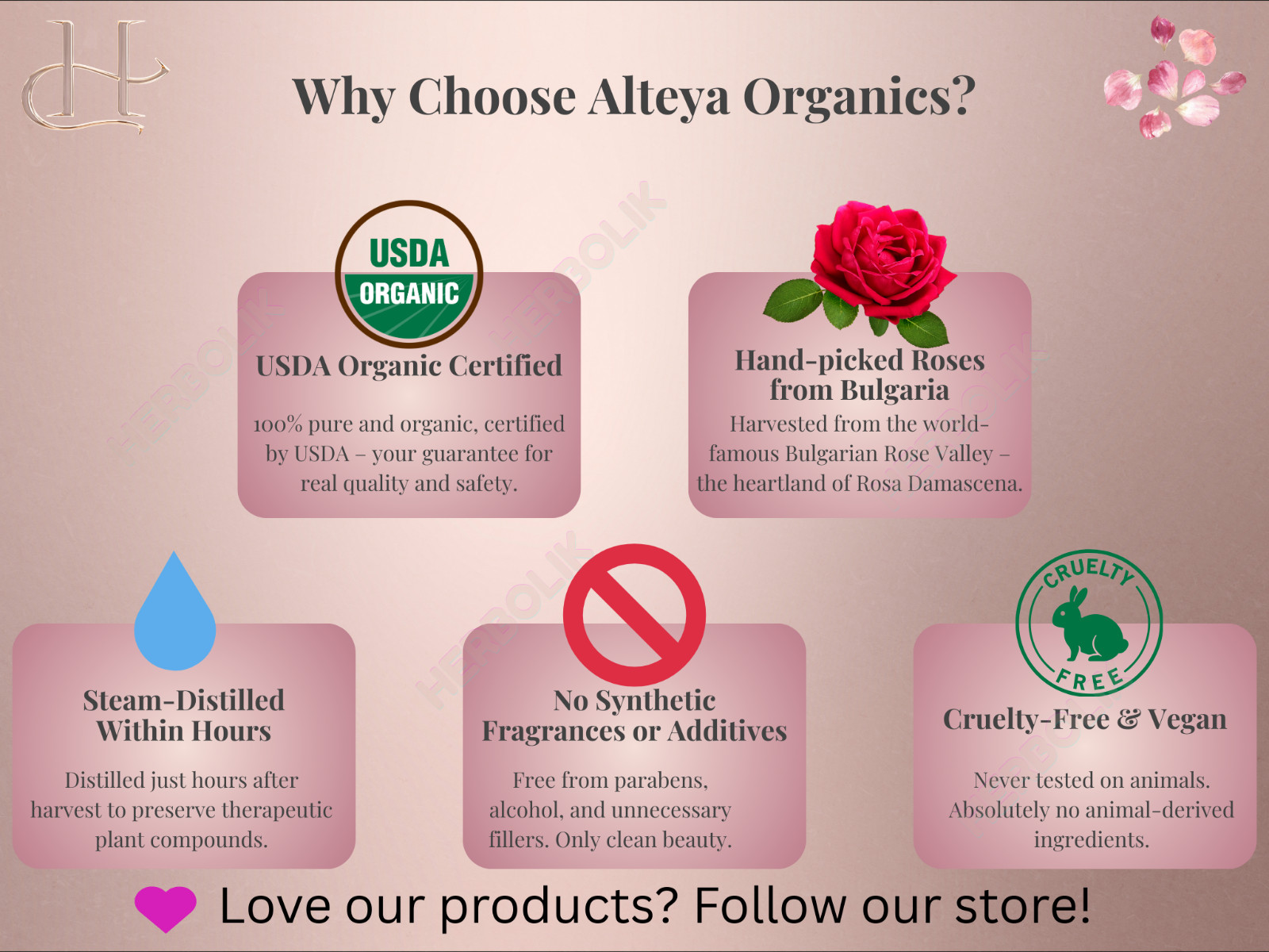 Alteya Bulgarian Rose Essential Oil – Rose Otto – Pure & Therapeutic