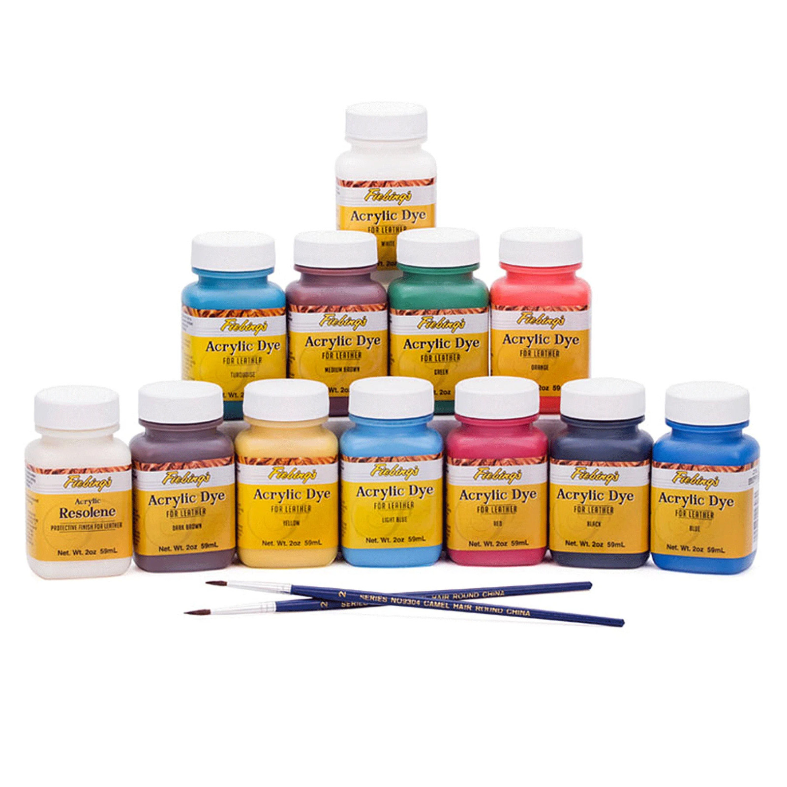 Fiebing’s Acrylic Leather Dye shoes, boots, purses – 2 oz All colors