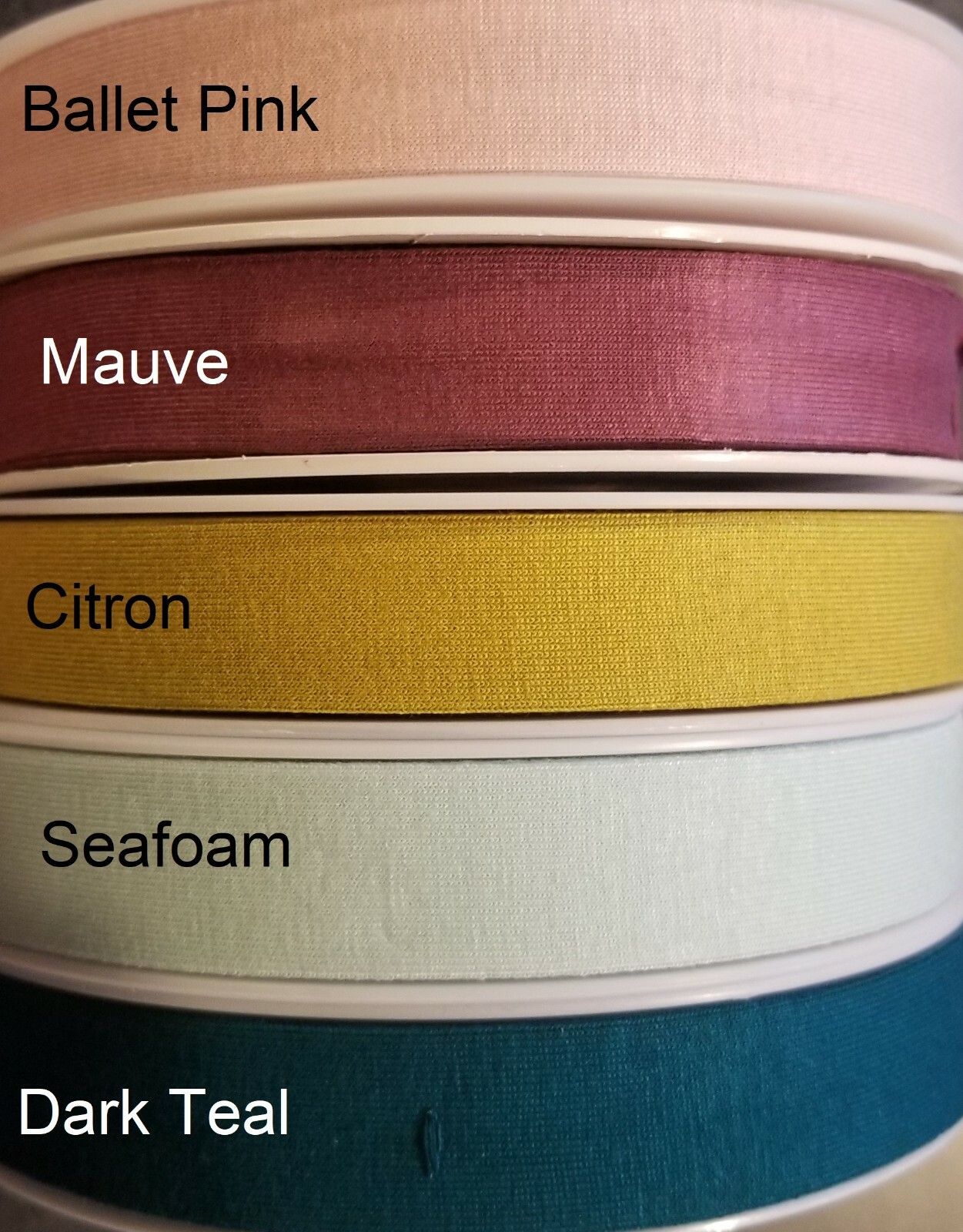 Soft Jersey Single-Fold Seam Binding Makes Finishing So Easy! NOW MORE COLORS!!