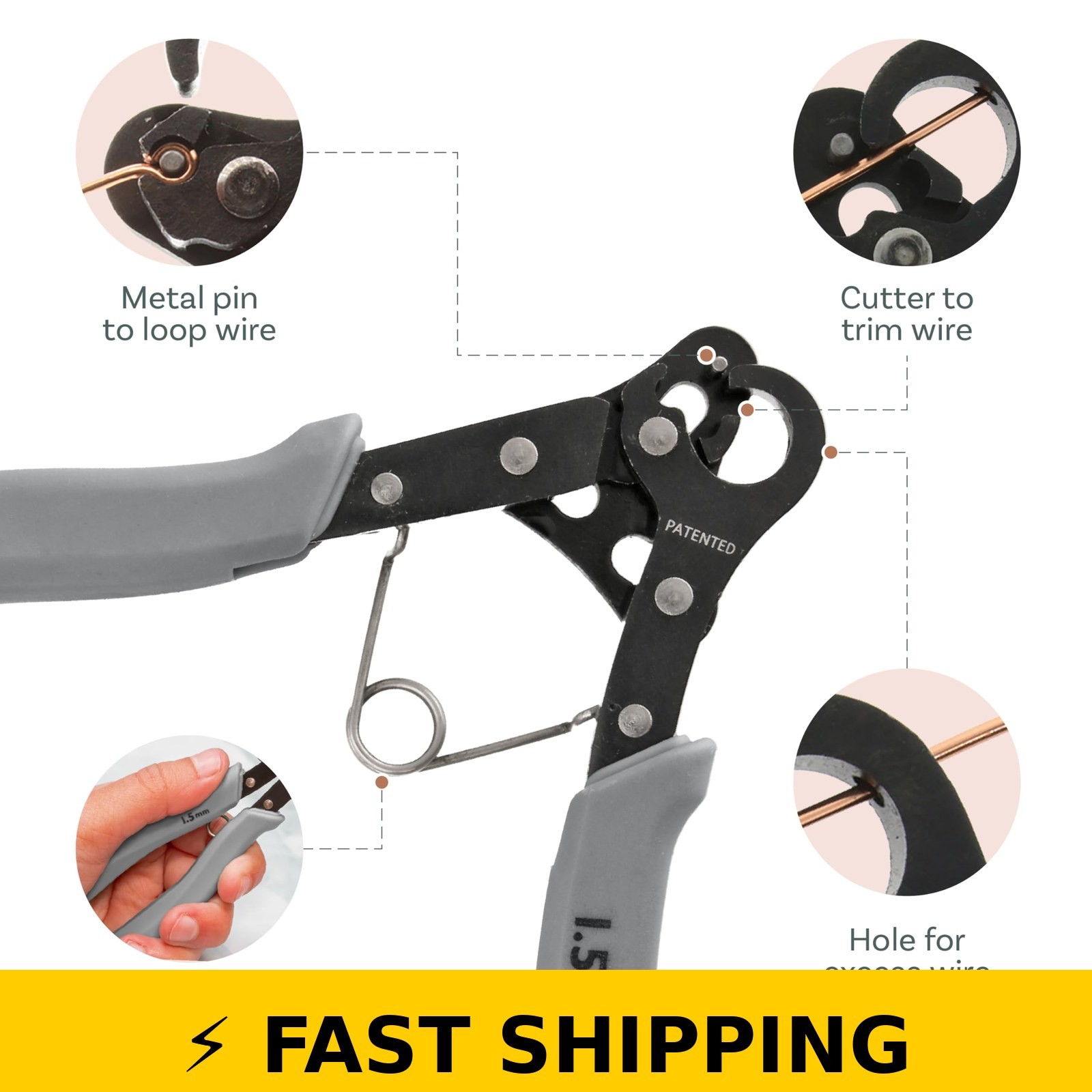 The Beadsmith Original One Step Looper for Jewelry Making