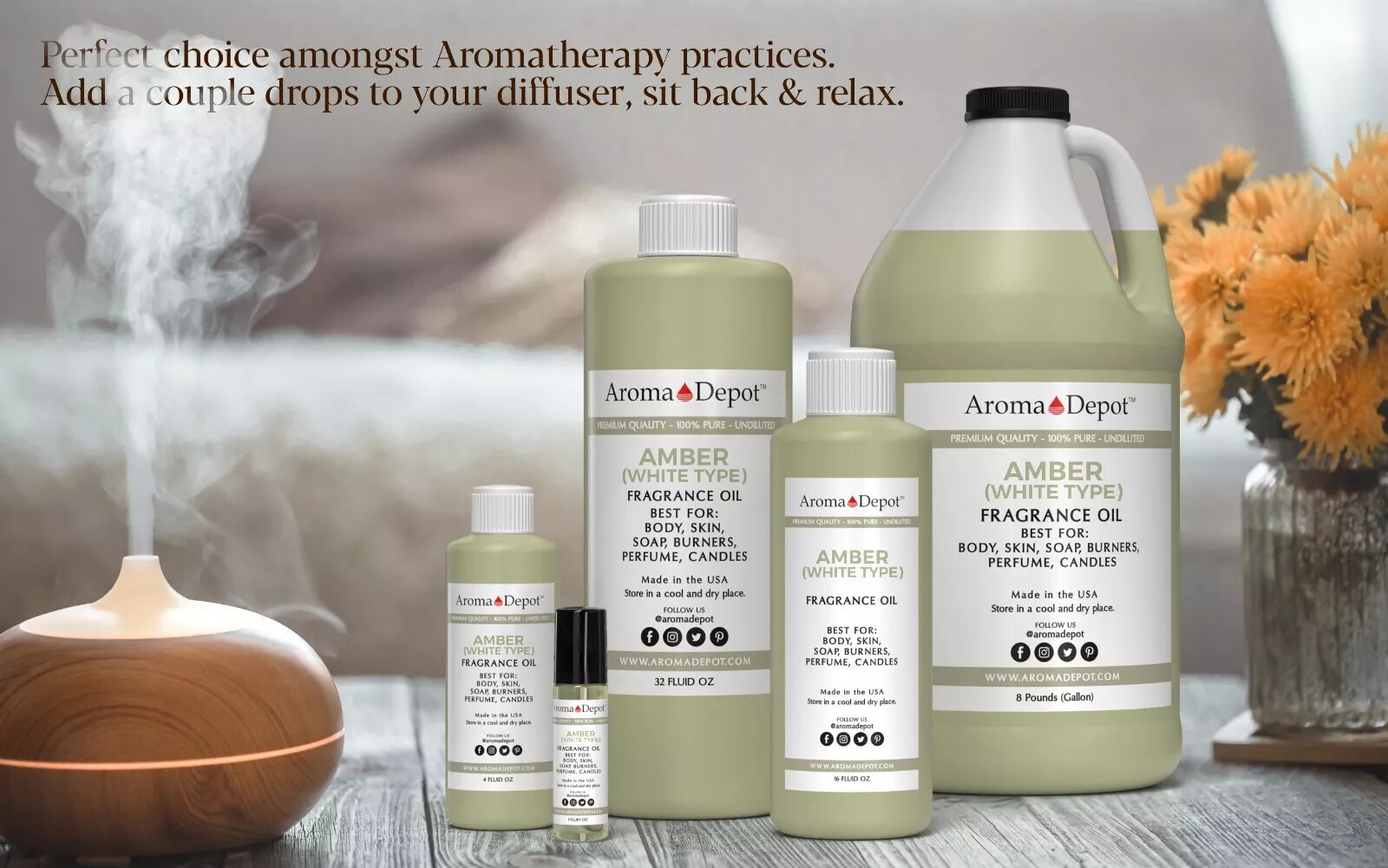 Amber Dark Type Perfume Body Oil Pure Uncut for Lotions, Butters and Soaps
