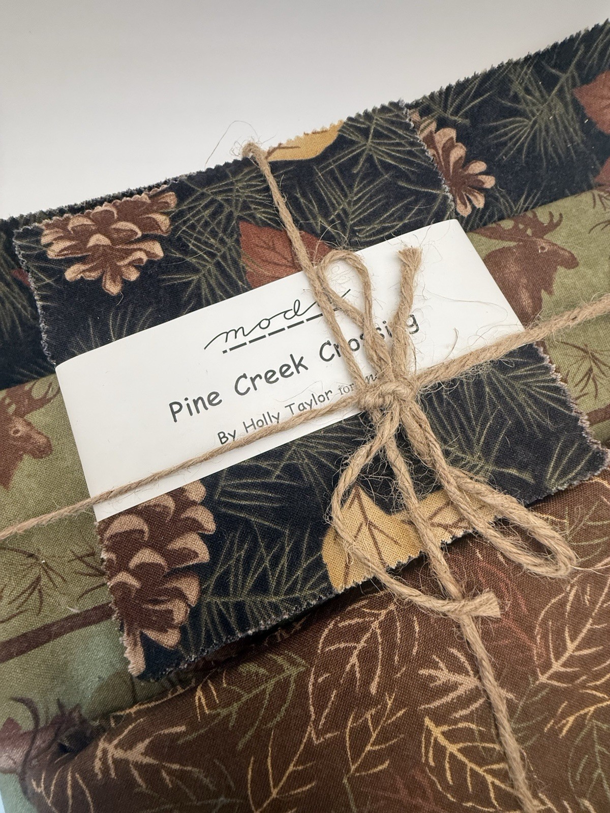 Pine Creek Crossing Holly Taylor Moda Cotton Quilt Kit Fabric Pattern Layer Cake