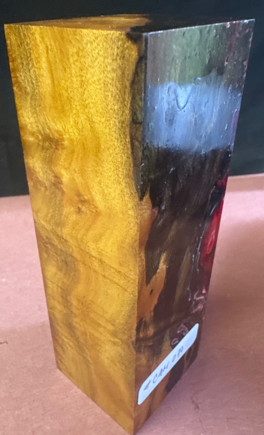 STABILIZED HYBRID CAMPHOR BURL,KNIFE SCALE,TOOL HANDLES,PENBLANKS,WOOD CARVING