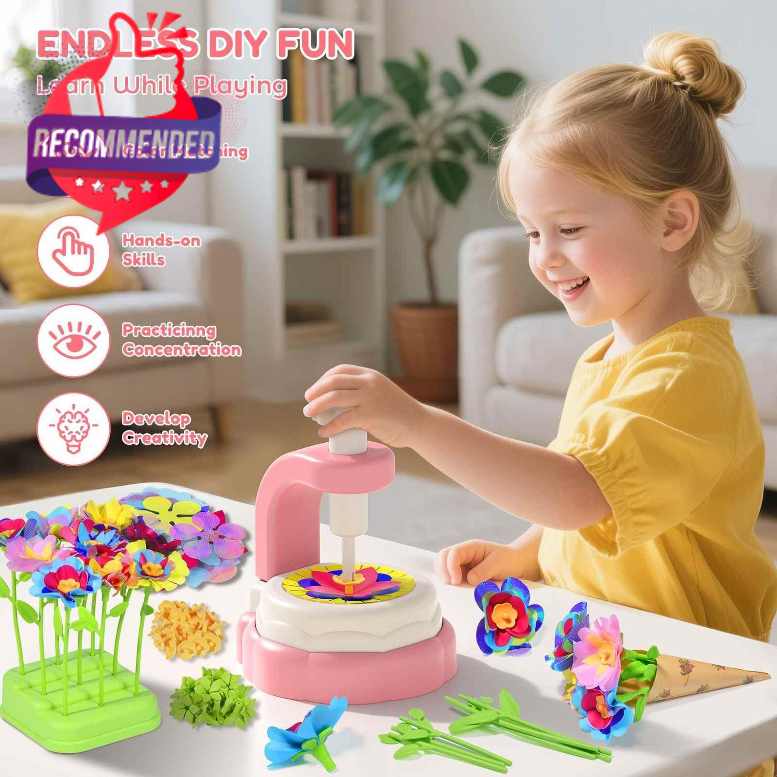 Arts Crafts For Kids Ages 4-8：5 6 7 8 9 10 Year Old Girl Birthday Gift