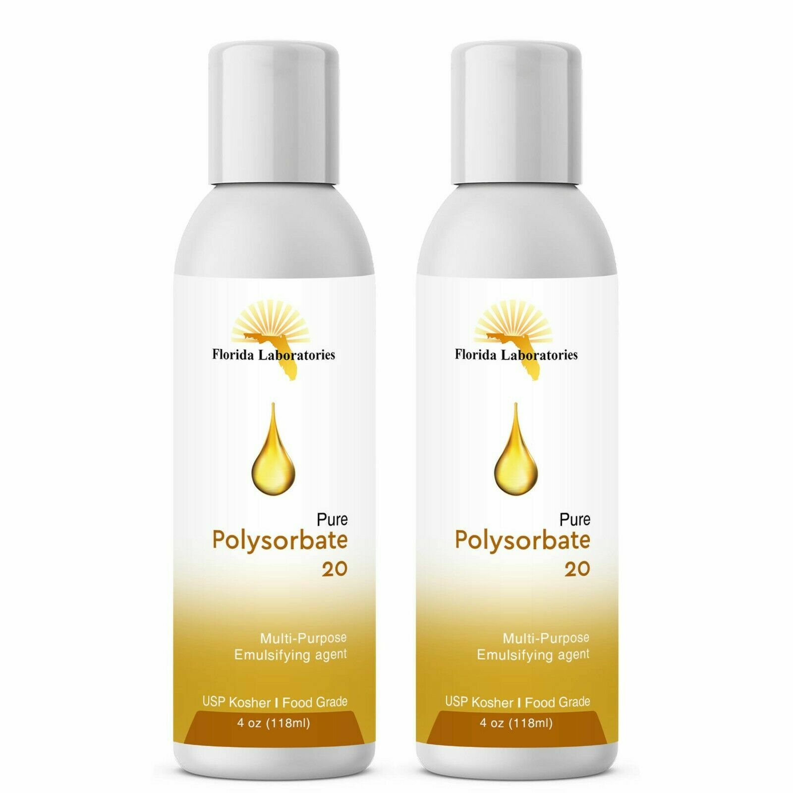 Polysorbate 20 Pure Food Grade Kosher – High Quality – Sizes Available