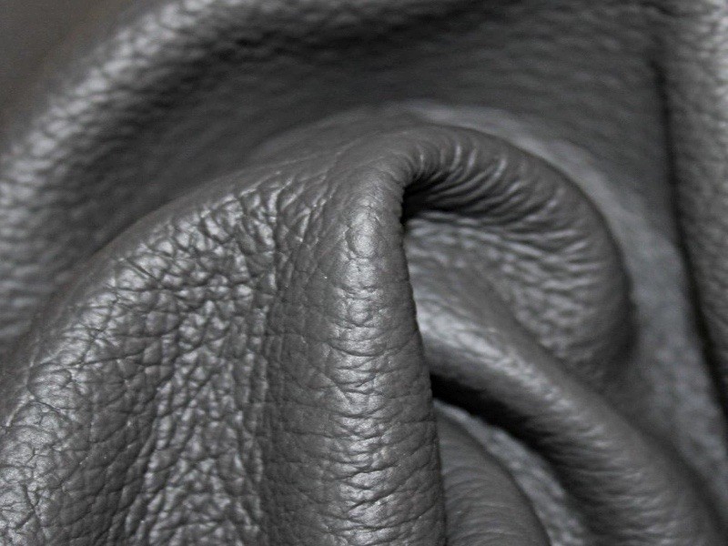 Top Grain Gray Leather Hide- Full Cow Hide 50 Square Feet, 100% Leather Grade A