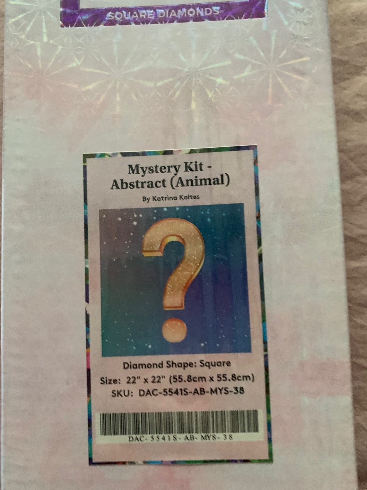 Mystery Kit #38-Abstract (Animal) by Katrina Koltes-Diamond Art Club (DAC)