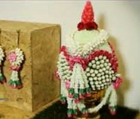 Thai Jasmine Tissue Paper Flower Handcrafts Artificial Home Arts DIY Cultural