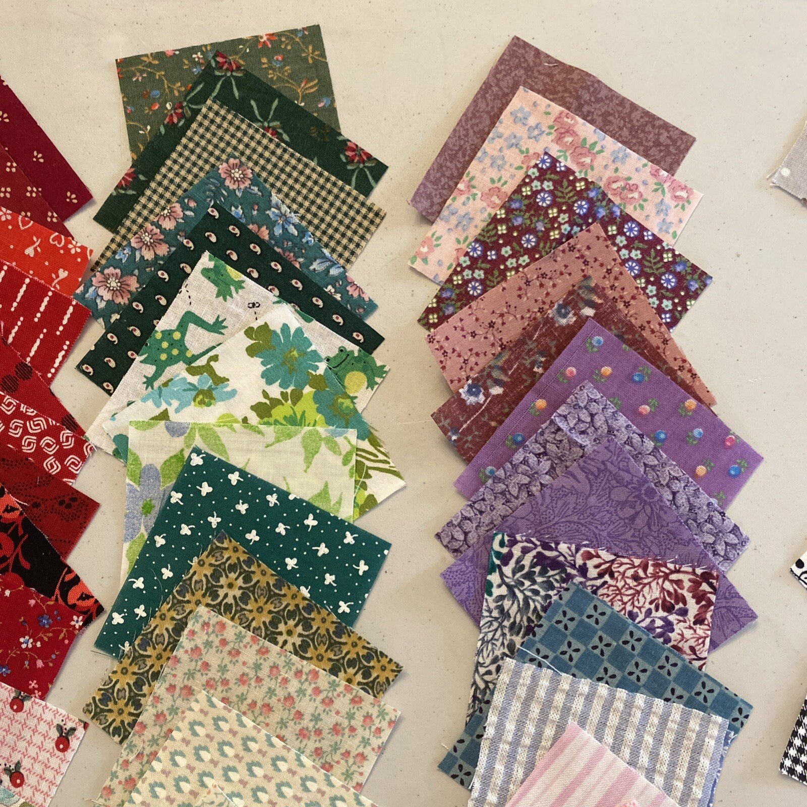 150 2.5 INCH (2.5” X 2.5”) QUILT SQUARES – Cotton Fabric Crafts Sew