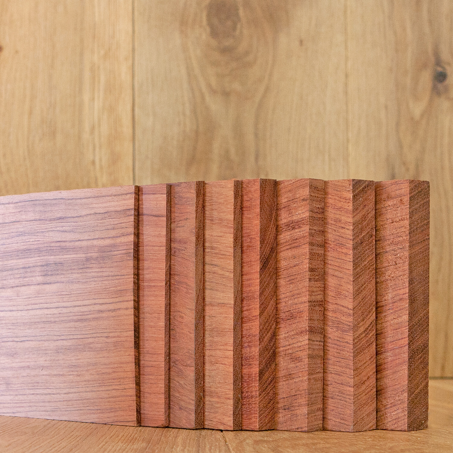 1/8″, 1/4″, 1/2″ & 3/4″ S4S Bubinga Dimensional Lumber