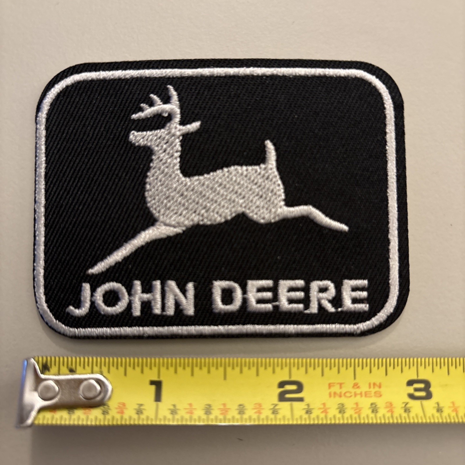 John Deere (Black Iron on patch) Quality Farm Equipment