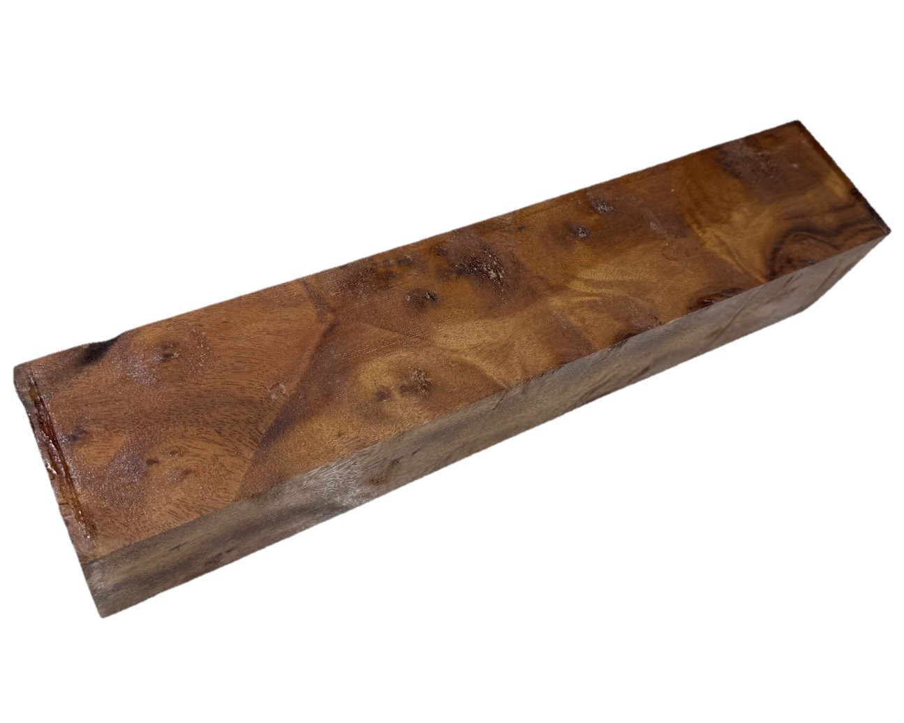 Camphor burl wood turning blank 2-15/16″ x 2-15/16” x 15″ (c36) Dried