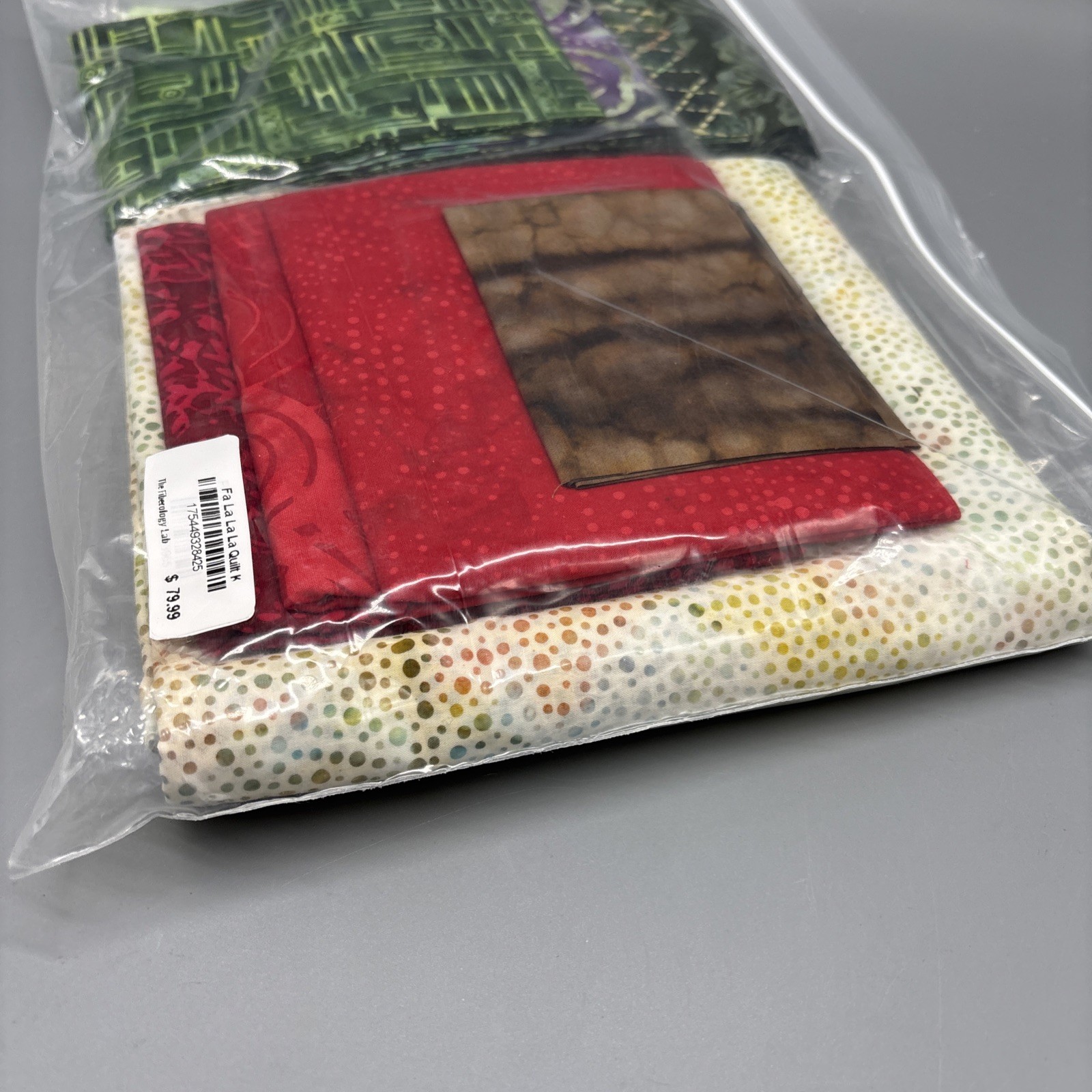 Fa La La La Quilt Kit The Fiber logs Lab Running Doe Quilts Villa Rosa Designs