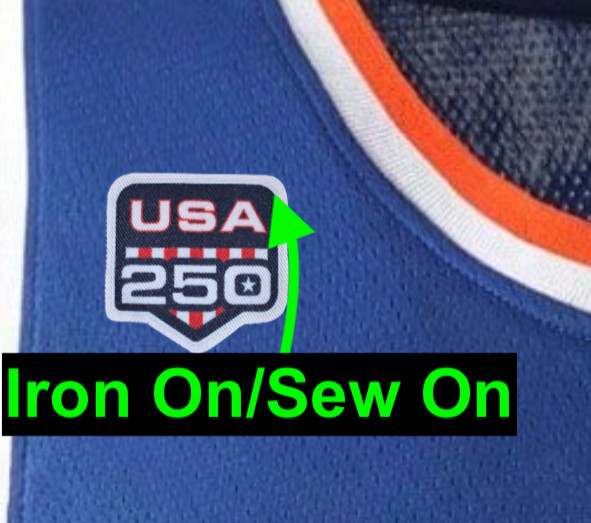 READ! USA 250 Patch NBA Finals New York Knicks Jersey Patch Anniversary – LOOK !