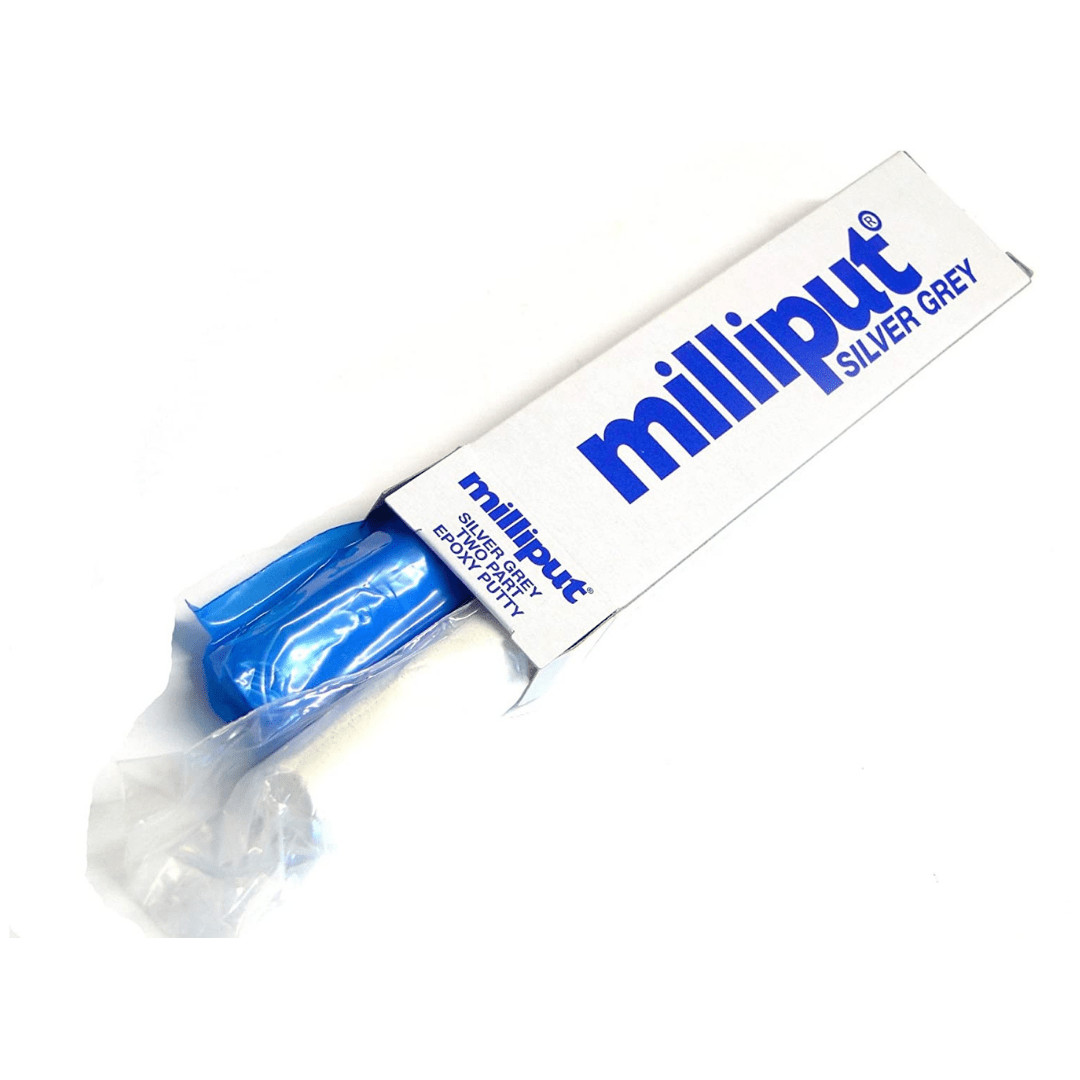 Milliput #MMP-2 Silver-Grey Two Part Self Hardening Epoxy Putty 4oz