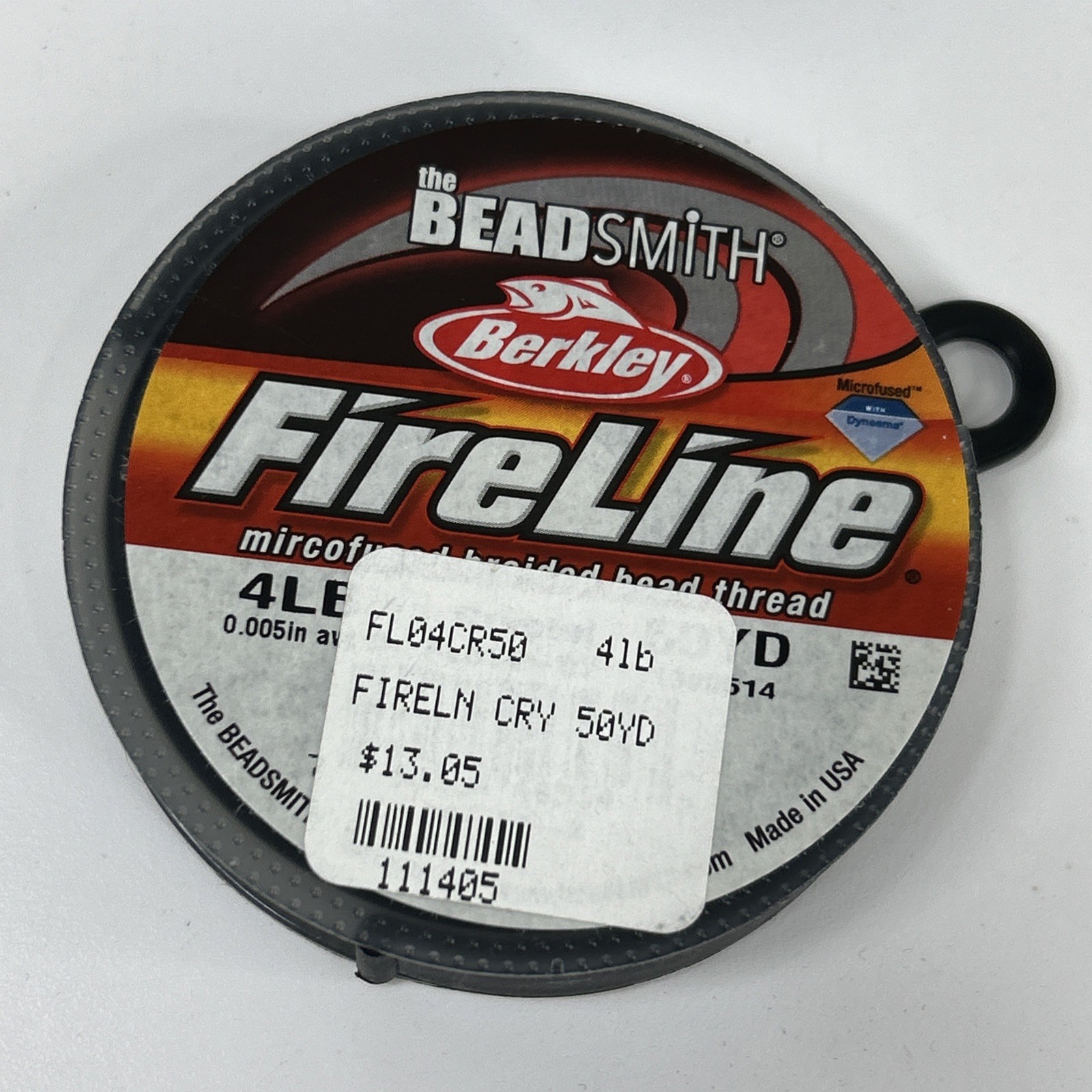 125 Yards Fireline Beading Thread 4LB 6LB 50YD Crystal Smoke PICK