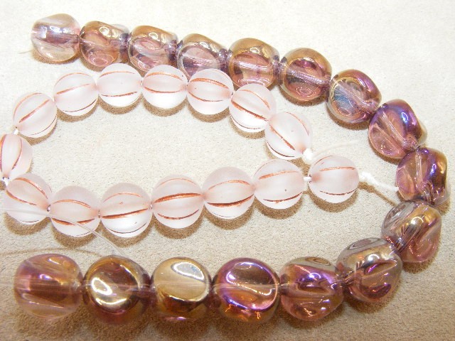 Jewelry Lot / Craft Beads ~ Various Premium Czech Beads