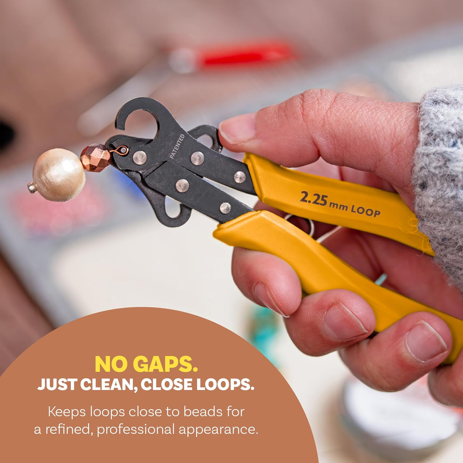 Original One Step Looper – Create and Trim Consistent 2.25 Mm Loops for Jewelry