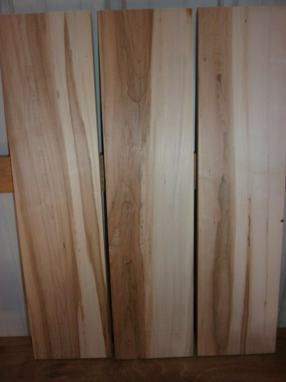 3 PC HARD SUGAR MAPLE LUMBER WOOD KILN DRIED BOARDS LOT 157H 30″X 7 3/8″X 7/8″