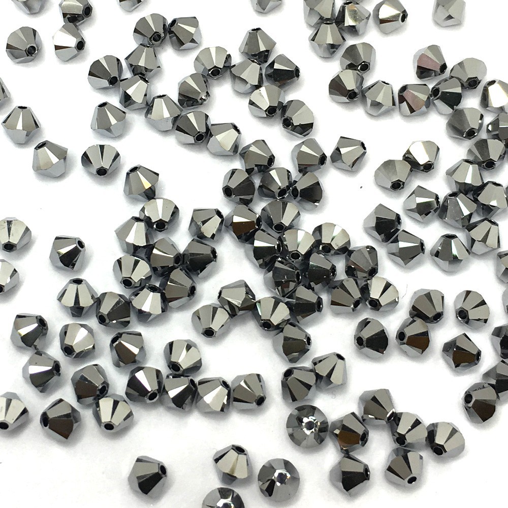 Swarovski 5328 XILION Crystal Bicone Beads Wholesale Factory Pack * AB / SHIMMER