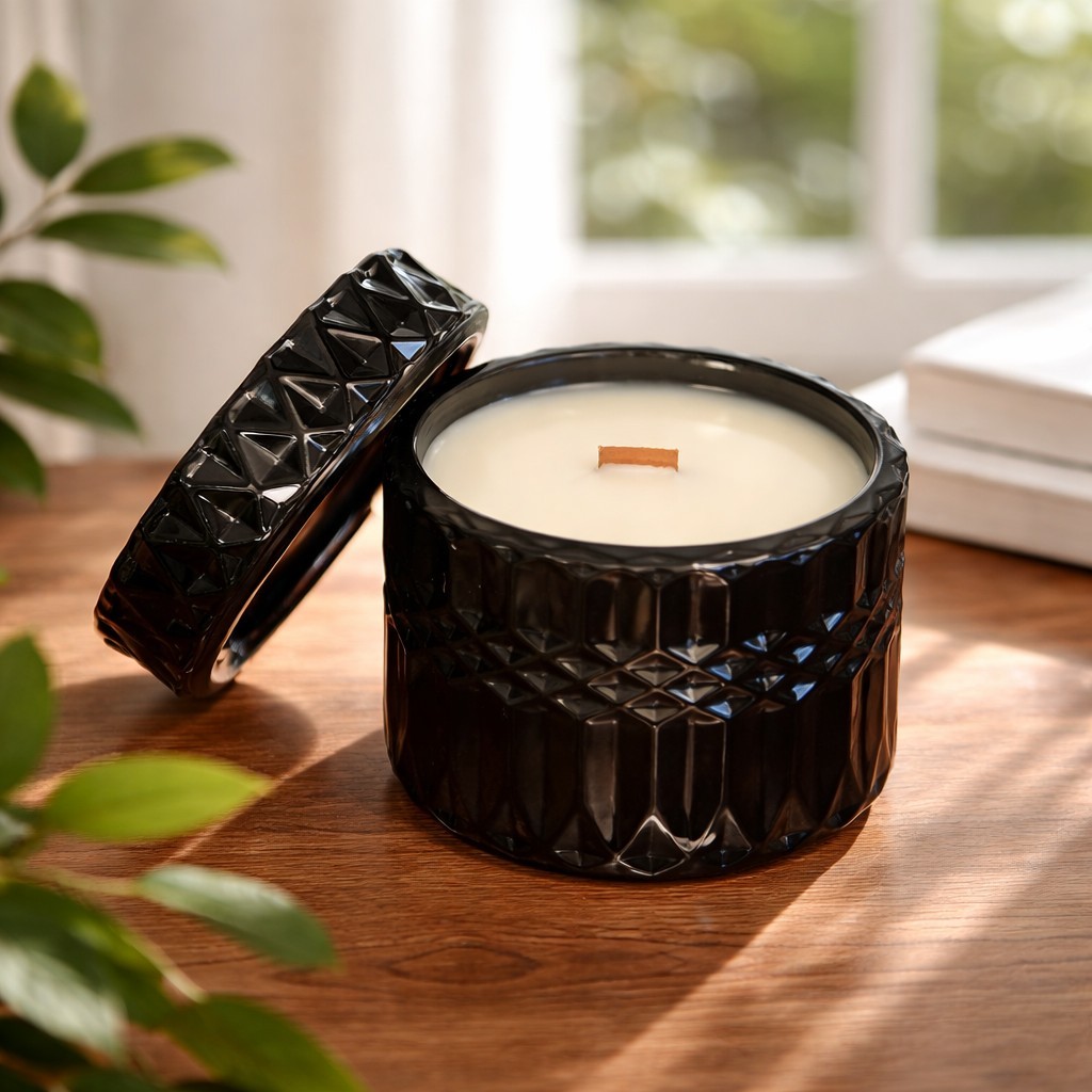 Jasmine Candle 7.5 oz Coco Apricot Wax 100% Natural Wax