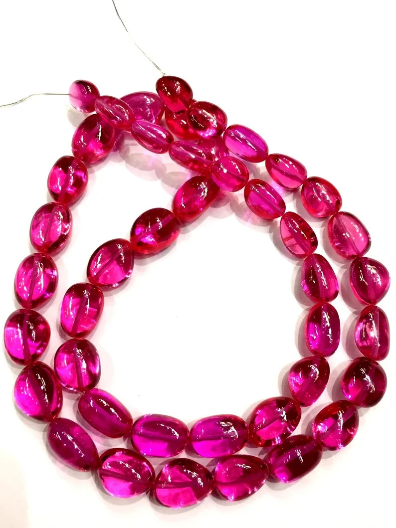 Extremely Beautiful So Pretty~Pink Spinel Smooth Beads Spinel Nuggets Beads.