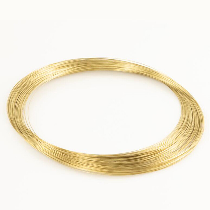 Brass Round Wire Bare Unplated Ø0.3mm – 5mm Diameter Jewelry Making / Wire Craft