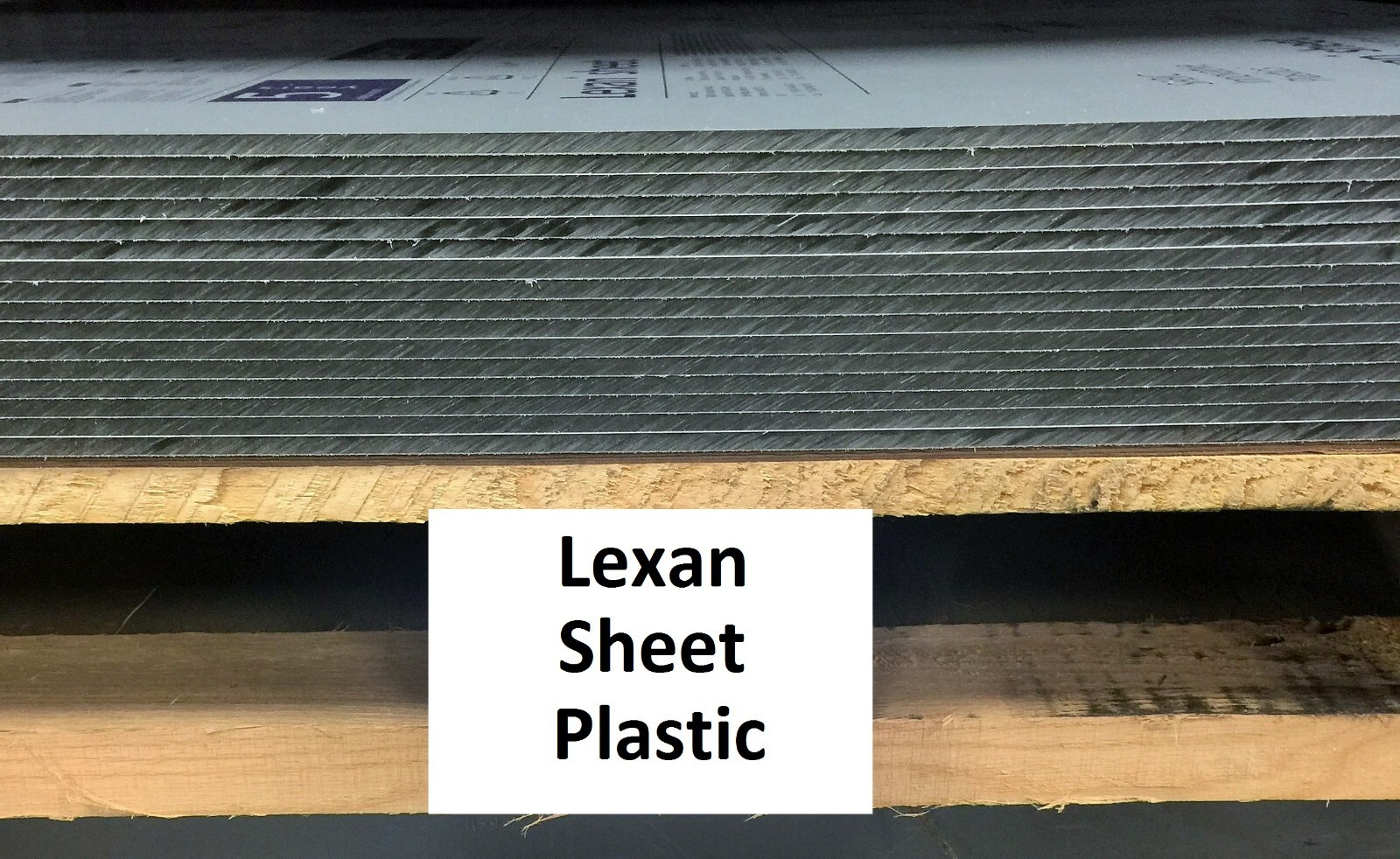 Gray Tint Lexan Polycarbonate Plastic Unbreakable Film-Masked Replacement Sheet