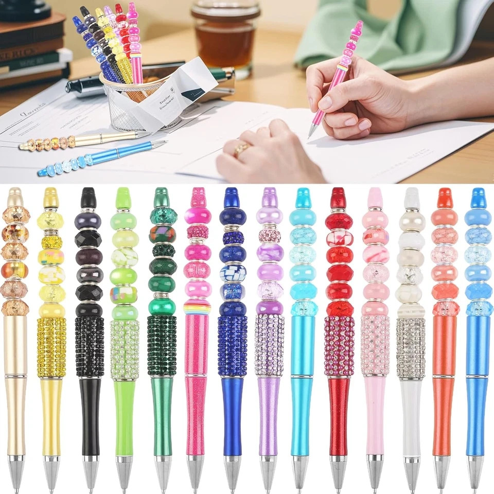 100 Pieces Large Hole Beads Spacer Bead Mixed Color Assorted European Craft Big