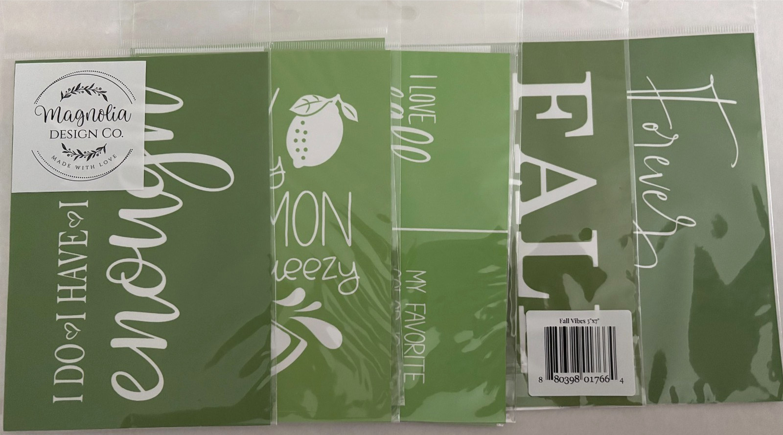 Magnolia Design Co. Various size 5×7 stencils UP TO 35% OFF