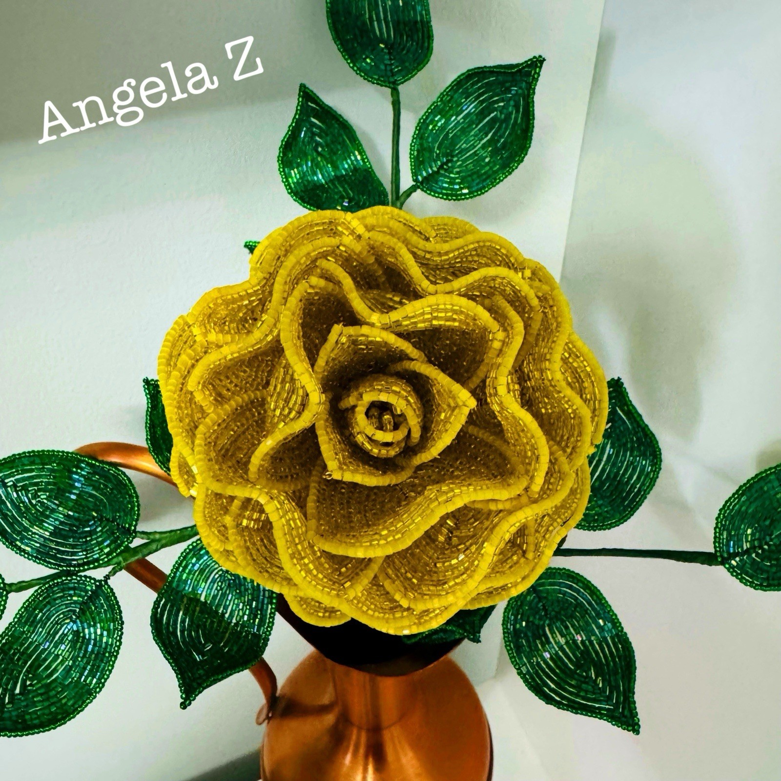 Beaded Rose