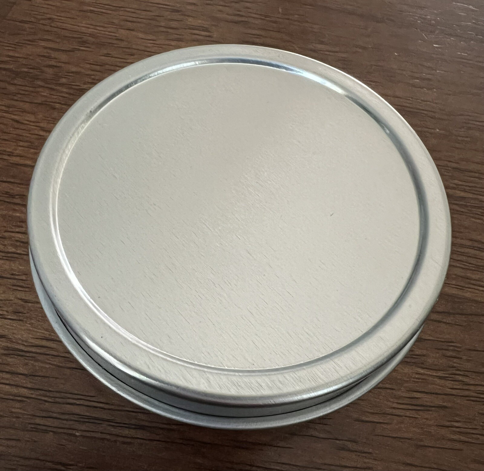 2 oz Flat Tins With Slip Lids, FDA Approved Coating Lot Of 150