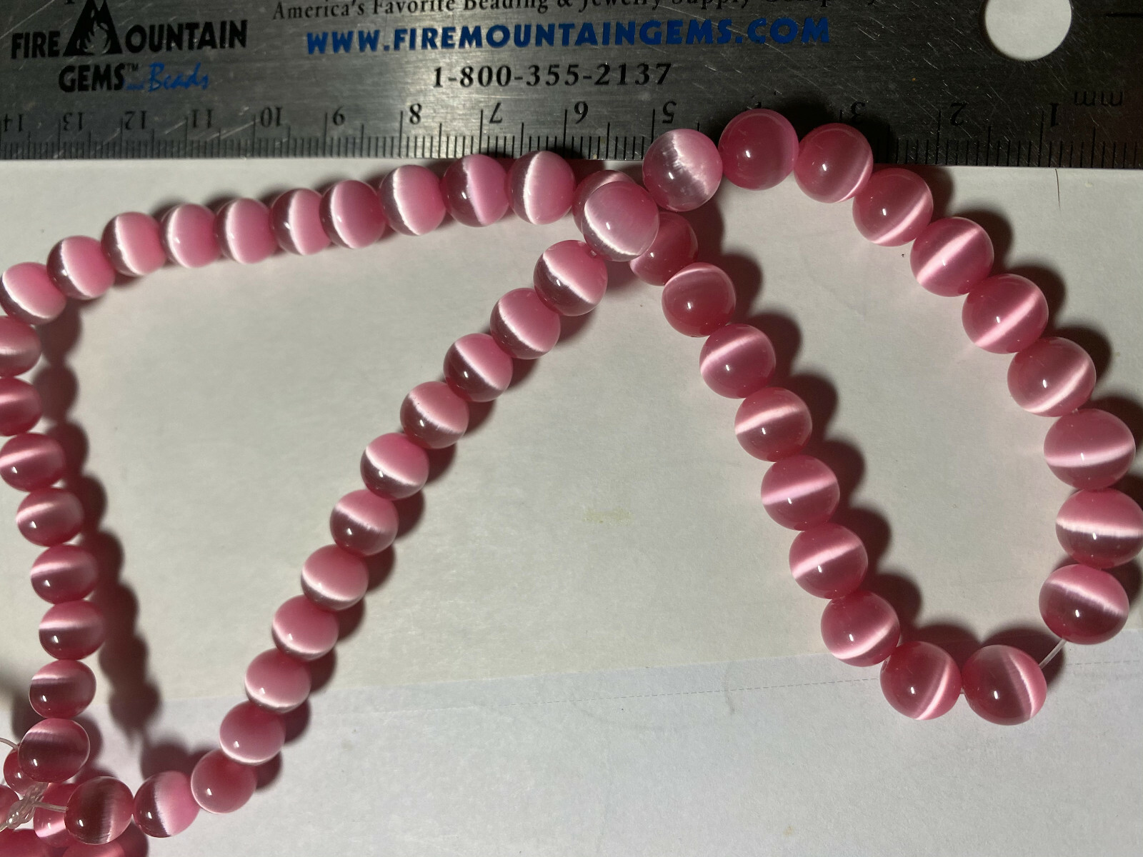 Fiber Optic Cats Eye Beads ****U PICK*** Fiber Optic Cats Eye Beads