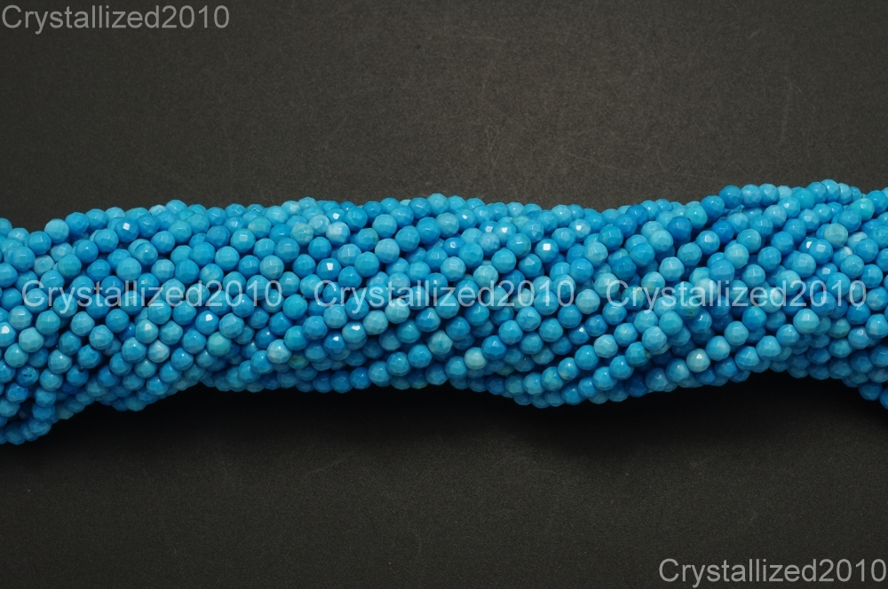 AAA Natural Gemstones Faceted Round Beads Crystal Quartz Amethyst 2mm 3mm 15.5”