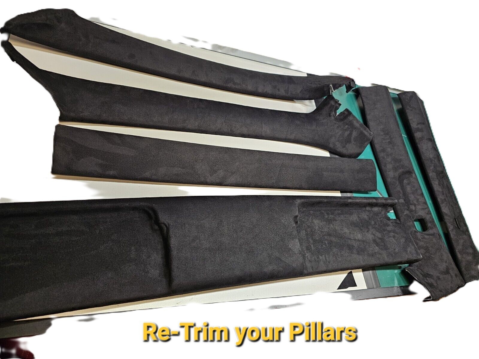Black Headlining Material Stretch Suede Fabric for Car Auto Headliner & Trim
