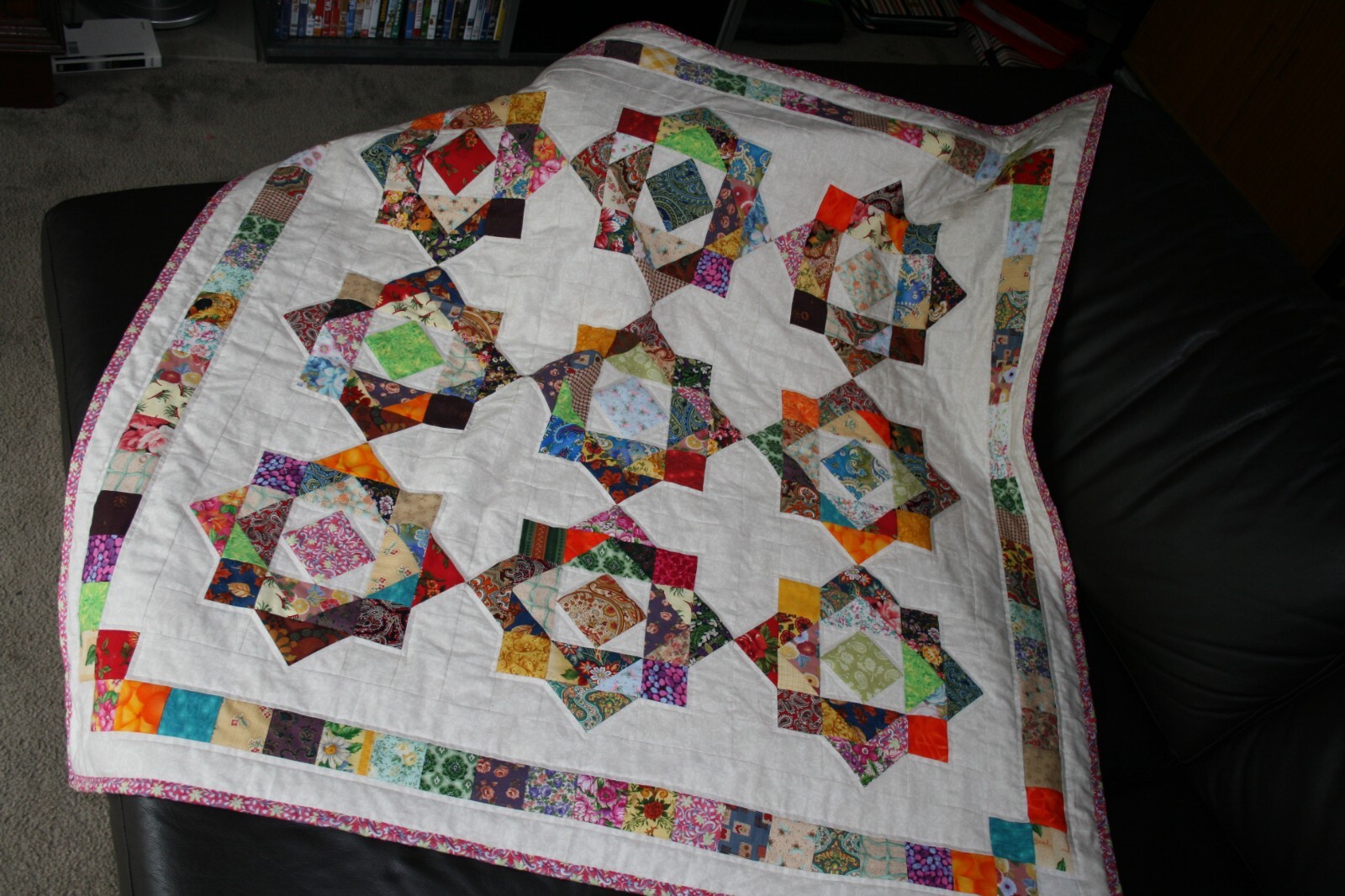 HODGE PODGE – Pre-cut Quilt Kit -All Sizes -by Quilt-Addicts – USA only