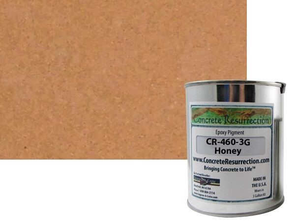 Solid Color Epoxy Pigment – Honey for 3 Gallon Epoxy Kit