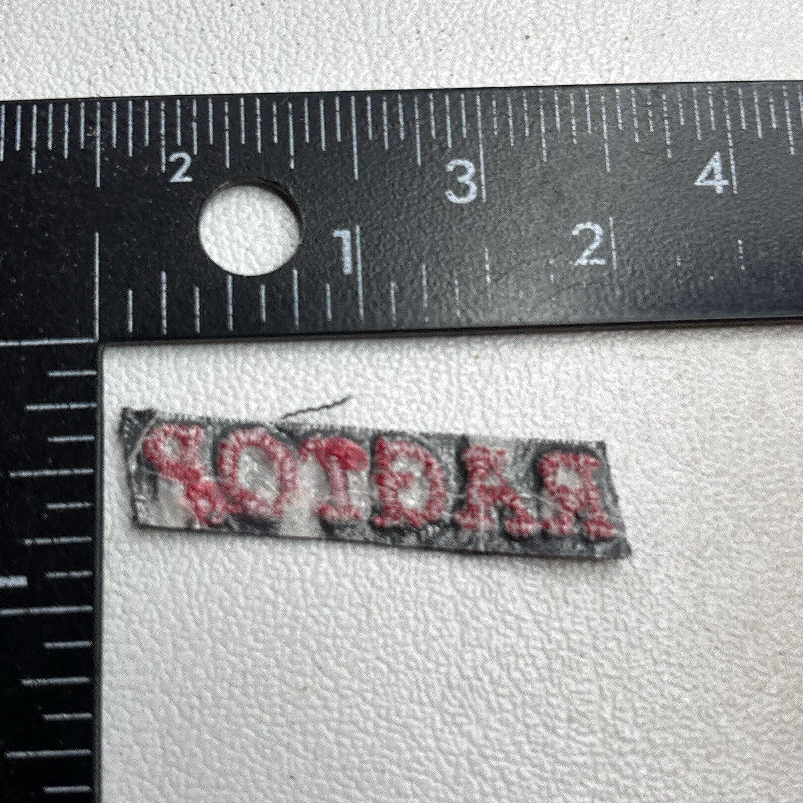 Just Word RAGTOP Car Auto Patch 501G