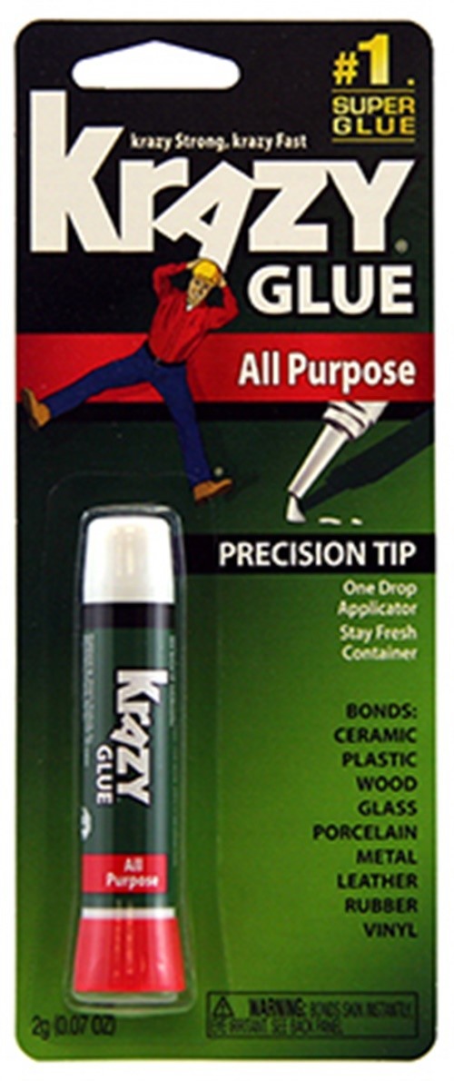 Krazy Glue KG58548R All Purpose Adhesive Glue 0.07 oz. (Pack of 4)
