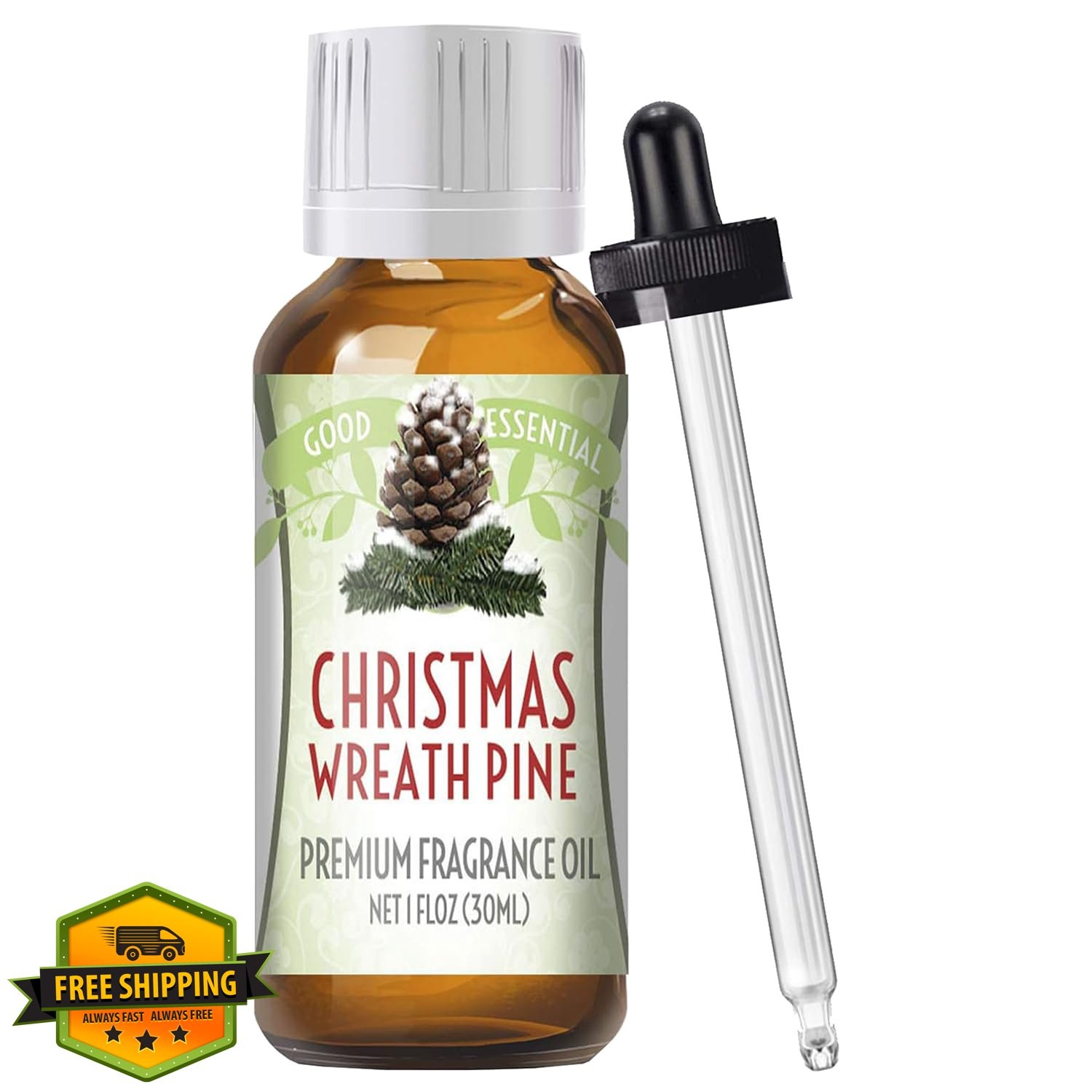 Good Essential Christmas Wreath Oil 1 Fl Oz
