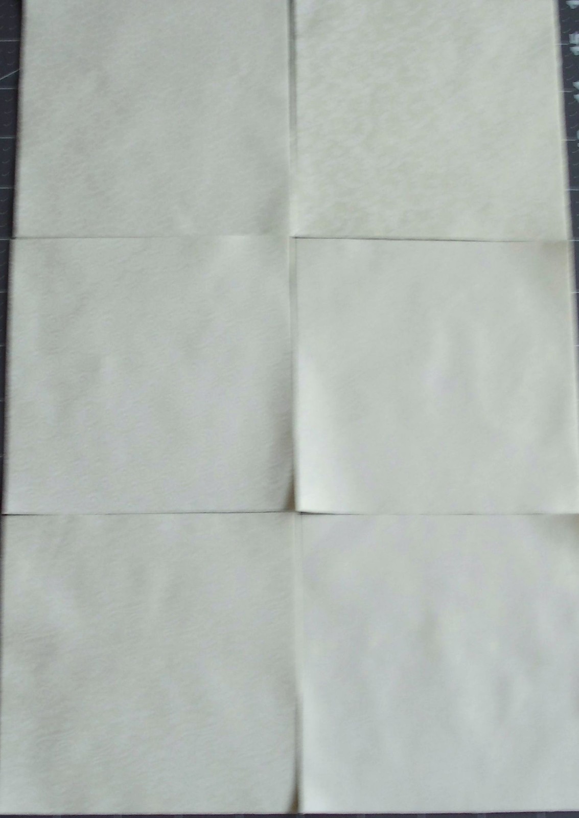48 Neutral Cream Tonal Tone on Tone Fabric 5 inch Quilt Squares Charm pack B