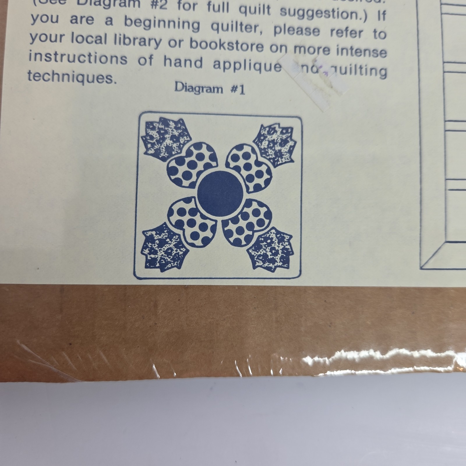 Granny’s Quilting Shapes Lancaster Rose Style #2250
