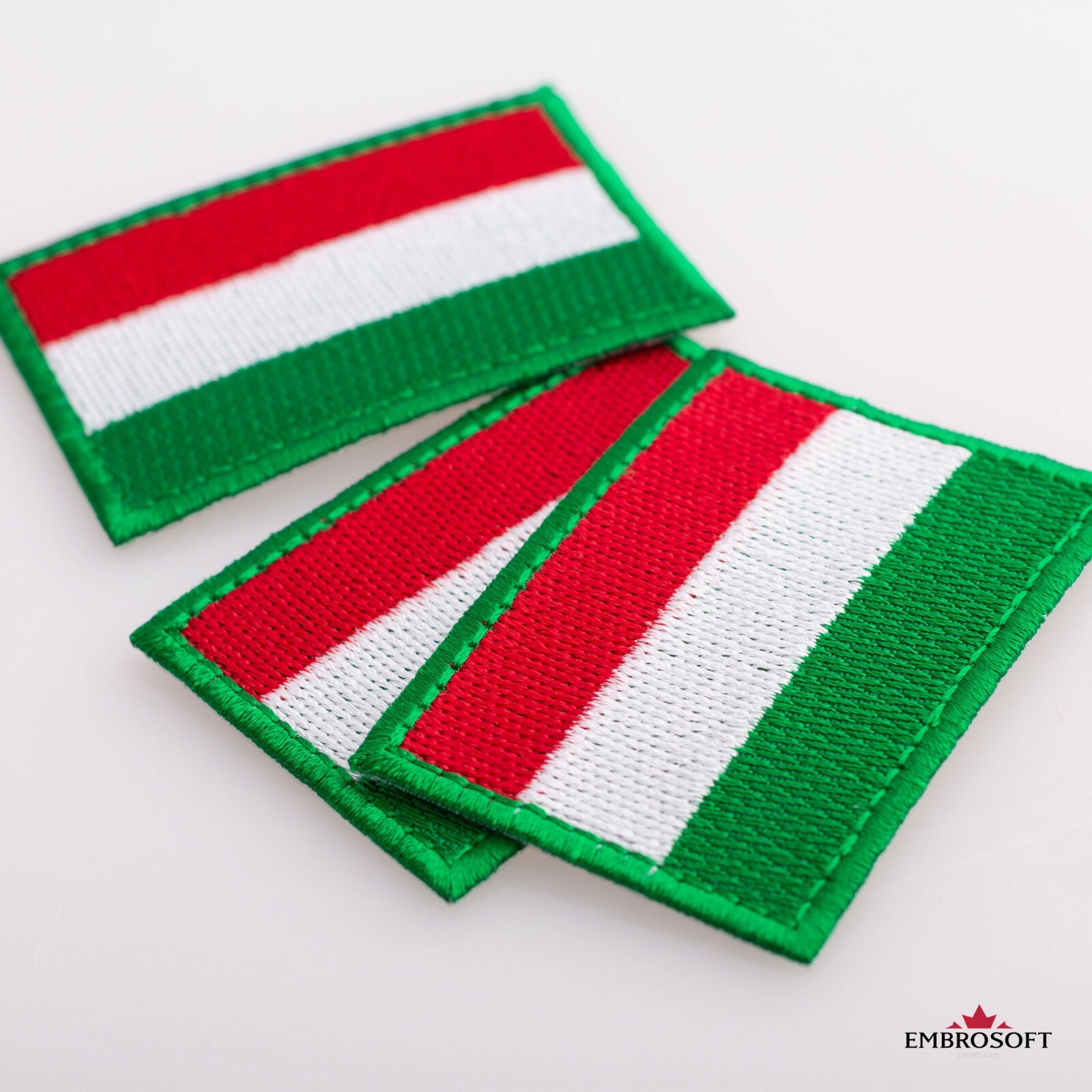 European Countries Flags Embroidered Patch Iron On / Sew On