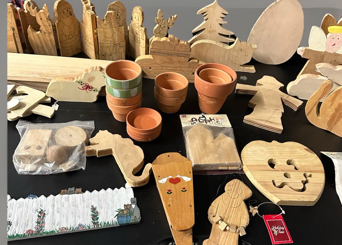Lot Of Vintage Solid Wood Working Shapes/tags/etc All Sizes/occasions 170+ Craft