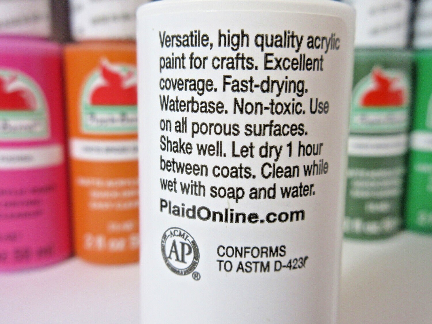 Apple Barrel Acrylic Paint Craft 2 oz Matte Pick Any Color Build Art Set
