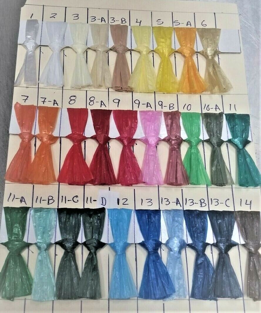RAFFIA Thread- Rafia DECORATIVA 178 mts/100 gr NON TOXIC Polypropylene material