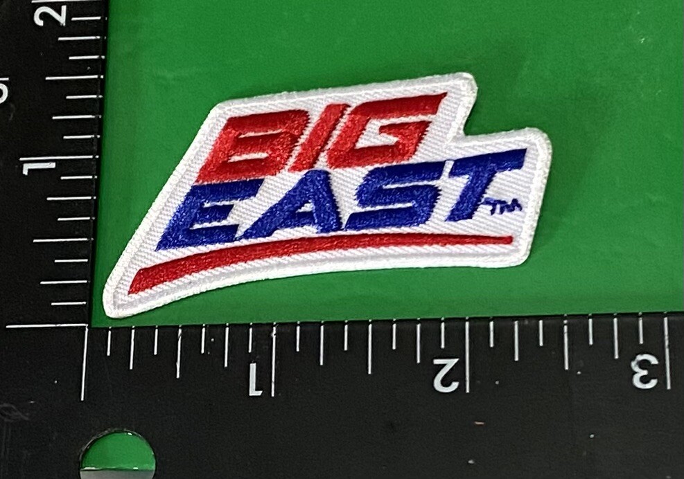 New NCAA iron On Patch BIG EAST 🏀 USA SELLER 🇺🇸 🏈