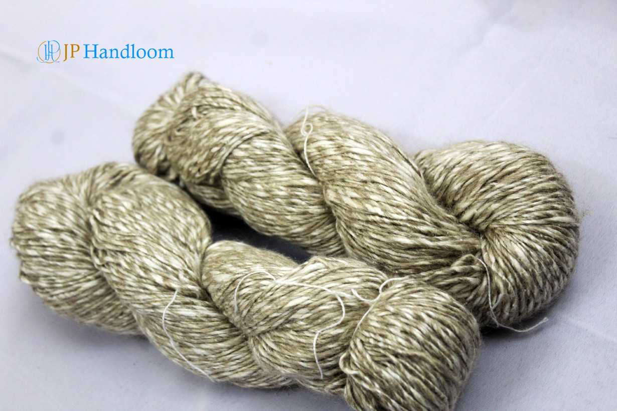 END of SEASON SALE, Great discount on 100% Mulberry Blended Tussar silk Yarn 1kg
