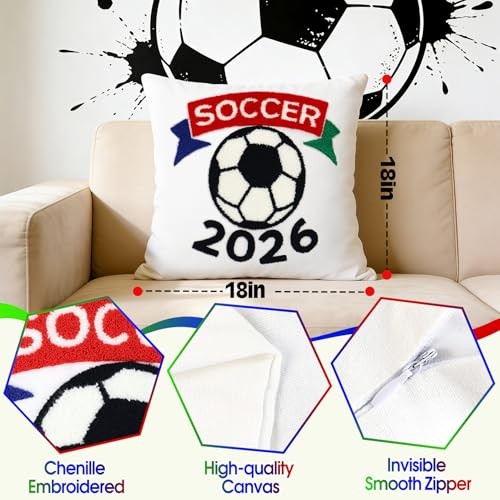 18×18 Inches Decorative Pillow Covers 18″ x 18″ (Pack of 1) Black White Ball
